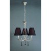 LAMP. PAOLA PINTURA PLATA 3L 3 BRAZOS