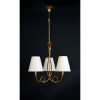 LAMP. PAOLA PINTURA ORO 3L 3 BRAZOS