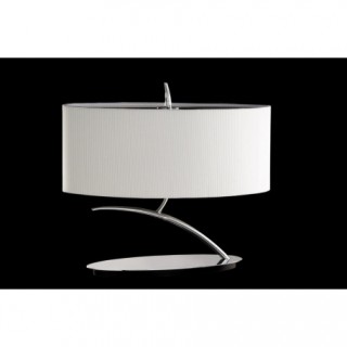 SOBREMESA EVE 2L CROMO-PANTALLA BLANCO ROTO